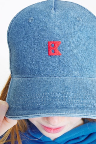 Casquette en jean - Bleu - Okaïdi