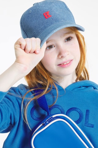 Casquette en jean - Bleu - Okaïdi