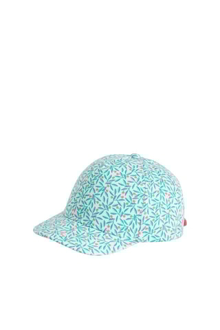 Casquette Turquoise et écru - Okaïdi