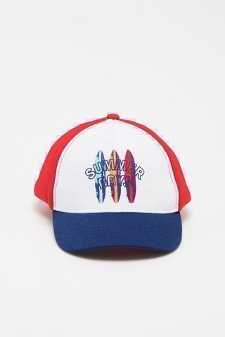 Casquette Rouge et blanc - Okaïdi