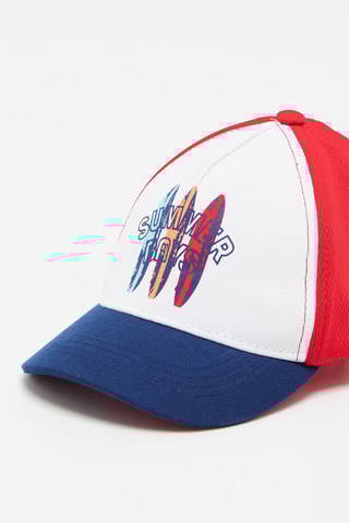 Casquette Rouge et blanc - Okaïdi