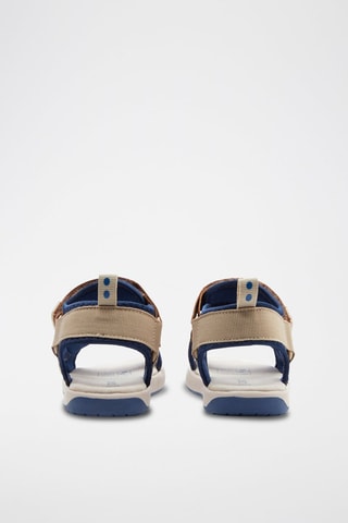 Sandales Bleu marine et camel - Okaïdi