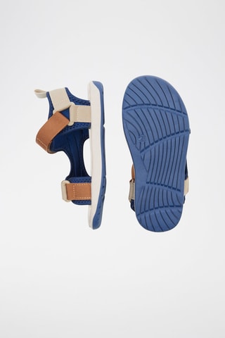Sandales Bleu marine et camel - Okaïdi