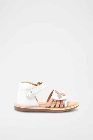 Sandales en cuir Blanc - Obaïbi