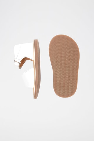 Sandales en cuir Blanc - Obaïbi