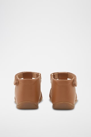 Sandales en cuir - Marron - Obaïbi