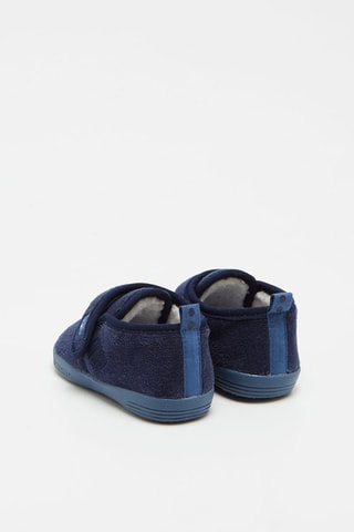 Pantoufles fourrées Bleu - Obaïbi