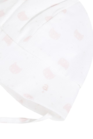 Chapeau - Blanc et rose - Absorba