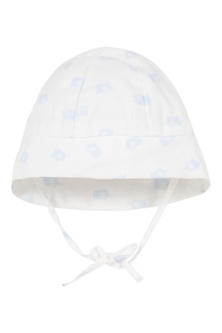 Chapeau - Blanc et bleu - Absorba