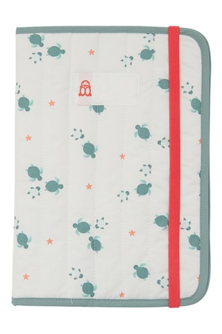 Protège carnet de santé - Blanc - Obaïbi