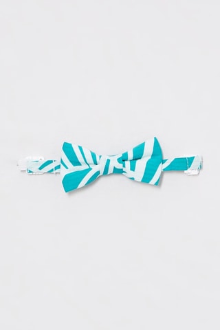 Nœud papillon Turquoise et blanc - Okaïdi