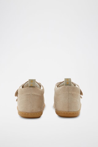 Bottines montantes en cuir - Beige - Obaïbi