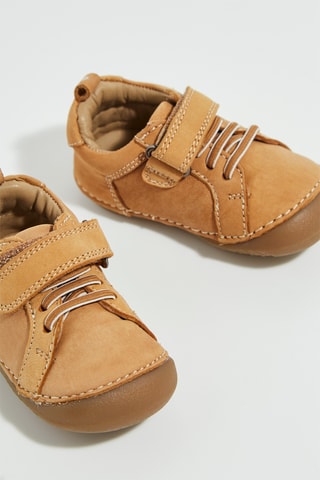 Bottines en cuir - Camel - Obaïbi
