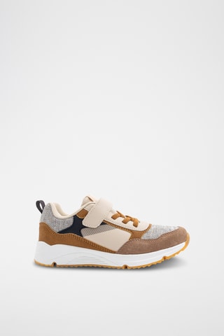 Baskets en cuir - Camel - Okaïdi
