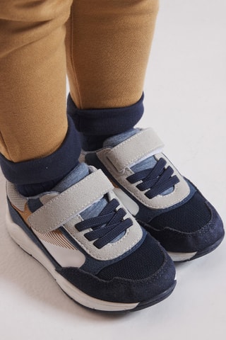 Baskets - Bleu marine et gris - Obaïbi
