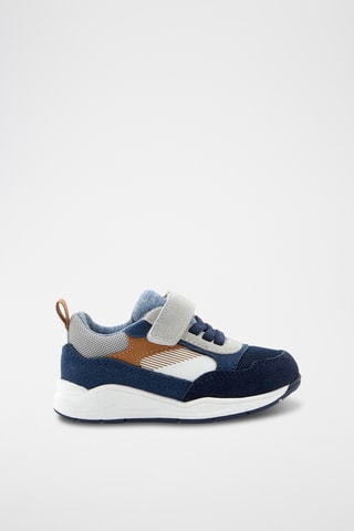 Baskets - Bleu marine et gris - Obaïbi