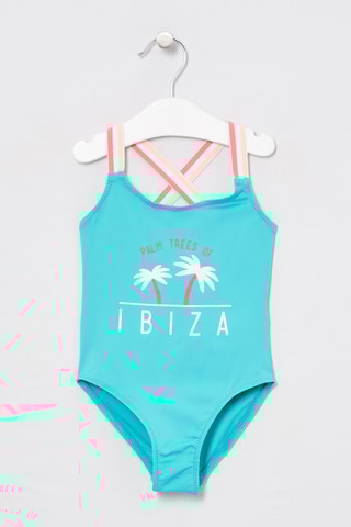 Maillot 1 pièce Turquoise - Okaïdi