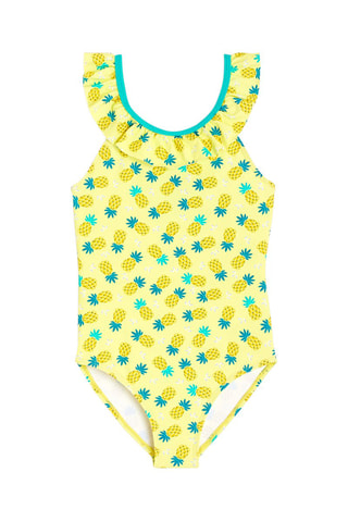 Maillot 1 pièce Jaune et vert - Okaïdi