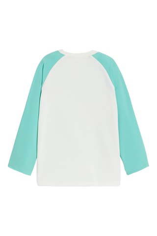 T-shirt de bain - Blanc - Obaïbi