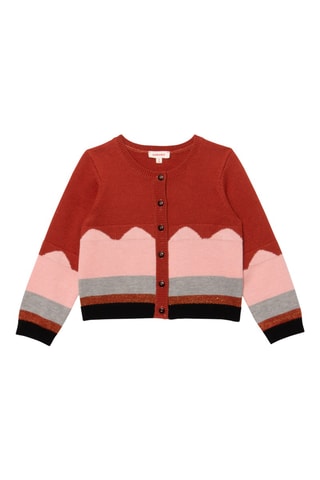 Gilet - Marron et rose - Catimini