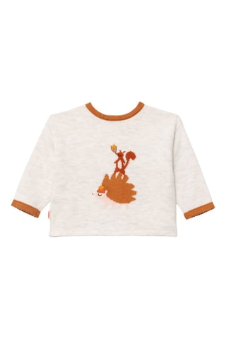 Gilet - Blanc chiné - Catimini