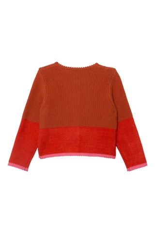Gilet - Marron et rouge - Catimini