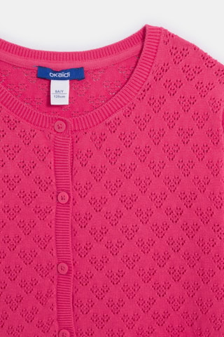 Gilet - Fuchsia - Okaïdi