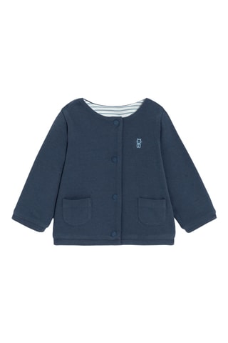 Gilet réversible - Bleu marine - Obaïbi