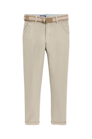 Pantalon en lin - Beige - Okaïdi