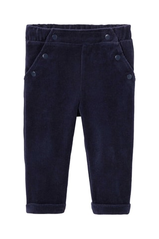 Pantalon en velours - Bleu marine  - Absorba
