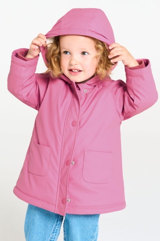 Manteau à capuche - Rose - Obaïbi