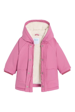 Manteau à capuche - Rose - Obaïbi