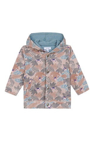 Manteau à capuche - Beige et gris - Absorba