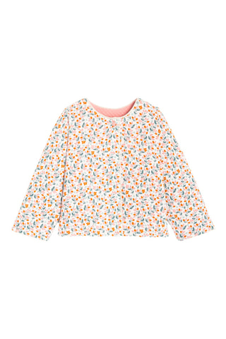 Veste réversible - Rose et blanc - Obaïbi
