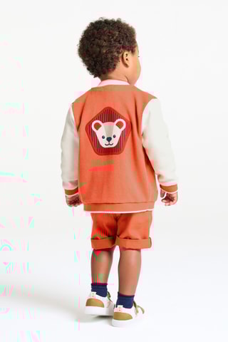 Teddy - Saumon et blanc - Obaïbi