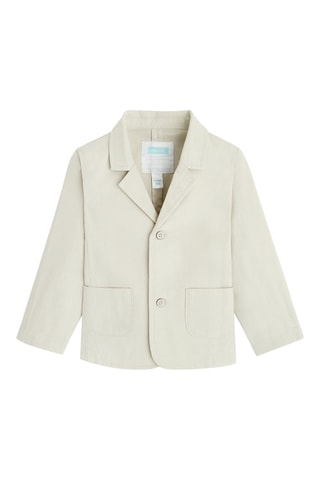 Veste en lin Ecru - Okaïdi