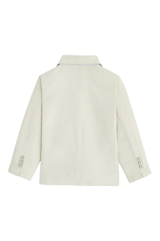 Veste en lin Ecru - Okaïdi