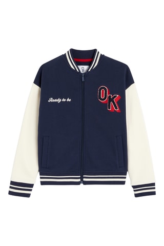 Teddy - Bleu marine et beige - Okaïdi