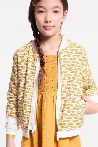 Veste réversible - Blanc et jaune - Okaïdi