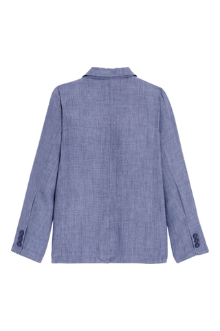Veste - Bleu cobalt chiné - Okaïdi