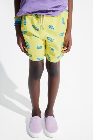 Short de bain - Jaune - Okaïdi