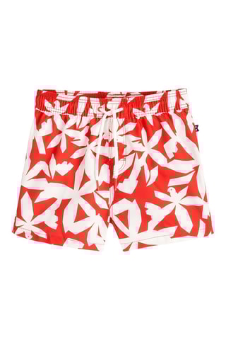 Short de bain Rouge et blanc - Okaïdi