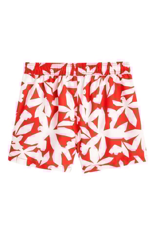 Short de bain Rouge et blanc - Okaïdi