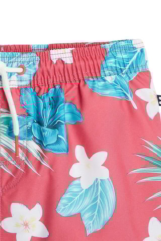 Short de bain Corail et turquoise - Okaïdi