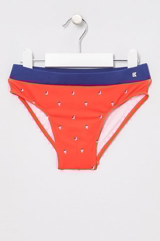 Slip de bain Rouge et bleu marine - Okaïdi