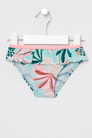 Bas de maillot - Turquoise et rose - Catimini