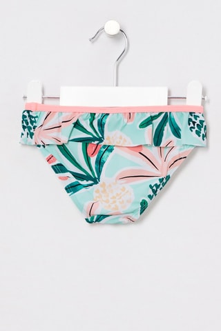 Bas de maillot - Turquoise et rose - Catimini