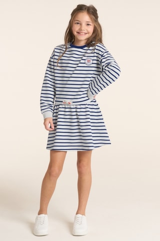 Robe sweat - Blanc - Okaïdi
