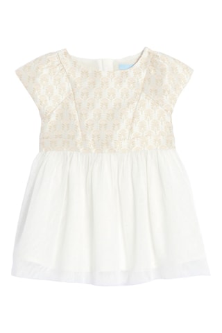 Robe trompe-l’œil - Blanc - Obaïbi