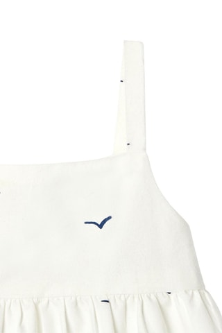 Robe - Ivoire et bleu foncé - Absorba